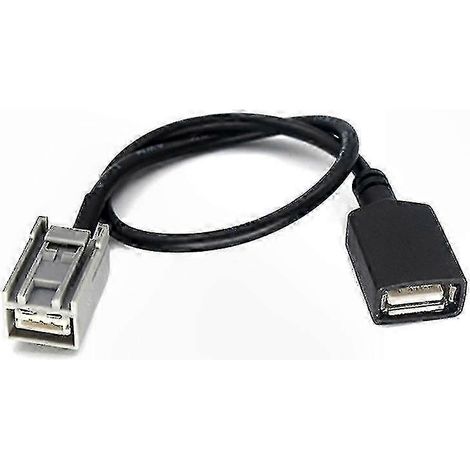 Adaptateur USB vers Aux pour Autoradio Honda Civic Jazz/CR-V Accord/CR-Z 2008-2013, Solution Connexion Lecteur MP3 avec Câble (1/5)