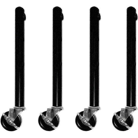 Lot de 4 rehausseurs de pieds de table (51 cm) compatibles avec les roulettes (1/5)