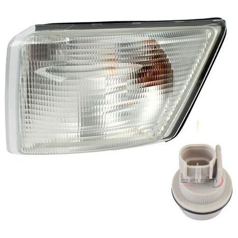 Feu de signalisation gauche Iveco Daily 3, blanc  504104465, avec prise  1999-2007