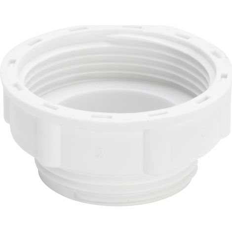 Viega Connecteur Réduit Plastique Blanc 1 1/2 x 1 1/4 Pouces