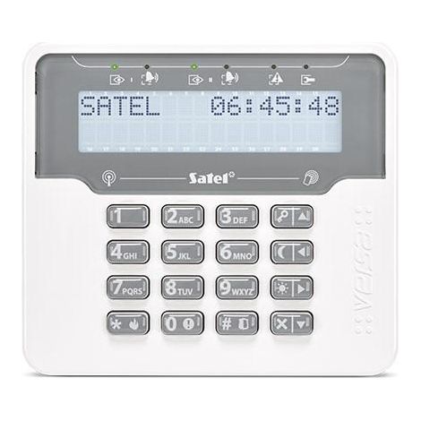 Satel VERSA-KWRL2 Clavier sans fil avec écran LCD et RFID