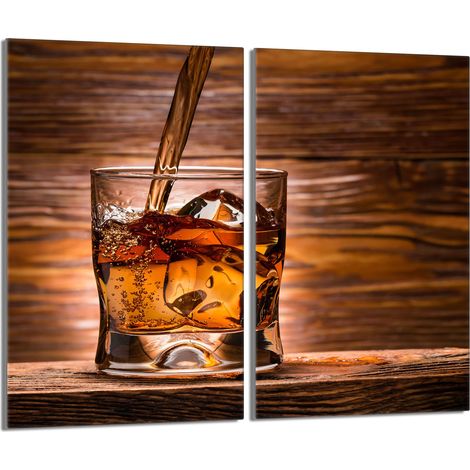 Couvercle de plaque de cuisson en verre 2x30x52 Whisky (1/5)