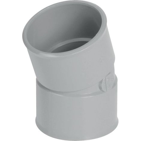 COUDE PVC Vidange 20° Femelle Femelle ∅100