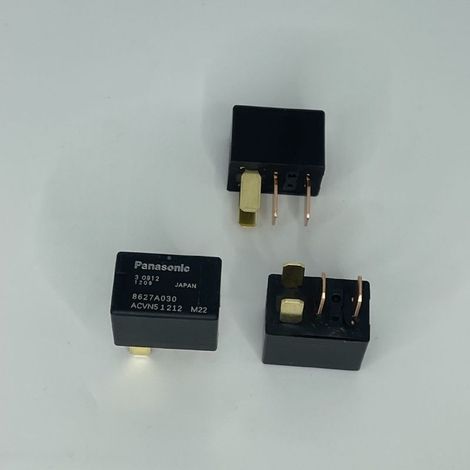 Mitsubishi 8627A030 relay, Panasonic 4-pin automotive relay ACVN51212 M22