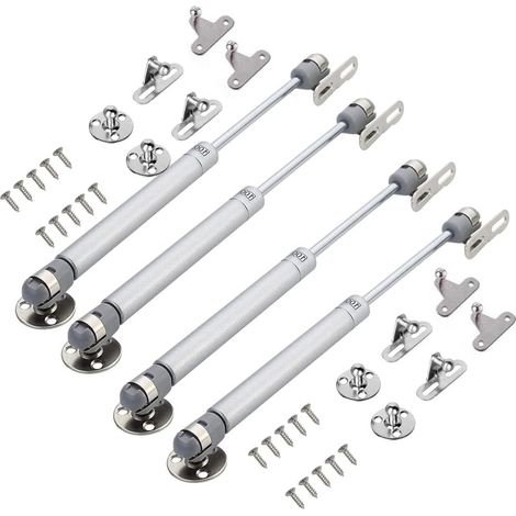 4 Pièces 100N Meuble Hydraulique, Ressort Amortisseurs Gaz, Meuble Gaz Meuble Hydraulique, Gaz Bras Pneumatique, pour Levage de Porte Armoire Meuble Cuisine Amortisseur charniè (1/5)