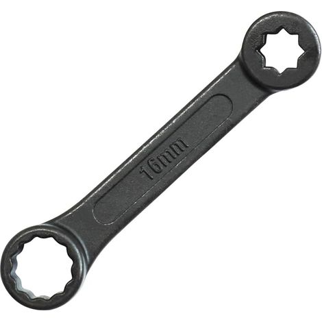 16mm Engine Mount Socket Wrench 12 Point Design Multiple Angle 3/8" Engine Fixing Screw Wrench Compatible with W220 W210 W203 W219 W221 W211 W204 (1/4)