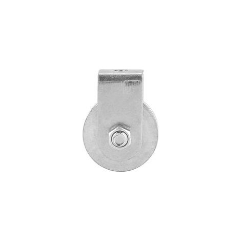 0.3 Tons Loading Single Pulley Block Swivel Pulley Roller Lifting Wheel for Wire Rope (02) (1/5)