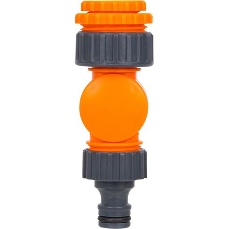 Adaptateur de robinet de connecteur de tuyau d'arrosage for tuyau de 1/2 pouce, connexion rapide à verrouillage par clic, arrosage (1/4)