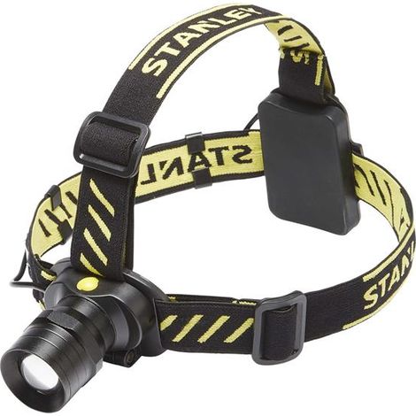 STANLEY® Lighting Zoom Head Torch 300 Lumens