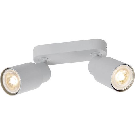 Spot double Puri 2.0 Tube gris - 1008364