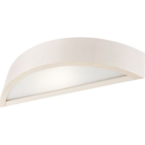 Lamkur Integrierte LED-Wandleuchte Weiß, 1x E27