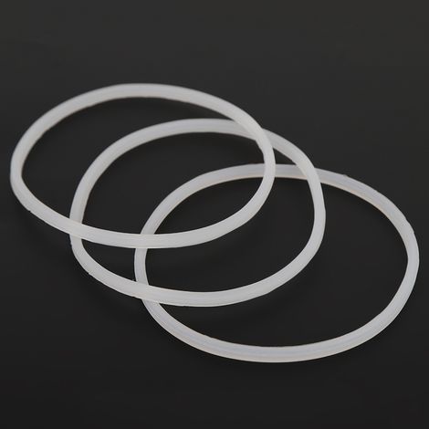 Lot de 3 joints de rechange neufs en caoutchouc pour lame plate/croisée Magic Bullet (3 pièces) (1/5)