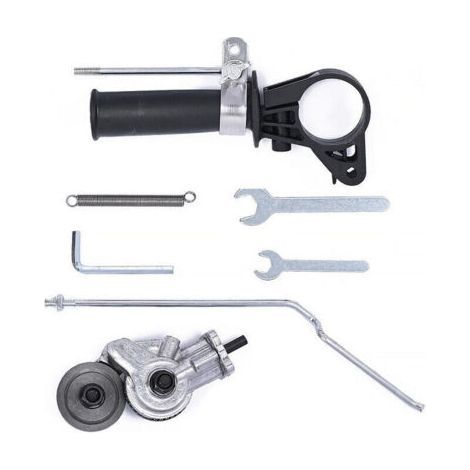 Electric Drill Accessories Sheet Metal Cutter Metal Cutter for Manual Firing Electric Drill Scissors for Sheet Metal (Drill Not Included) (1/4)