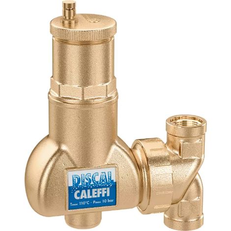 Disaeratore, corpo in ottone 1" DISCAL® Caleffi 551706  1” (1/5)