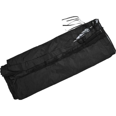 Parasol Tissu Oxford Tissu Imperméable L'eau Mobilier D'extérieur Parasol Protection UV Tissu pour Patio JardinNoir (1/5)