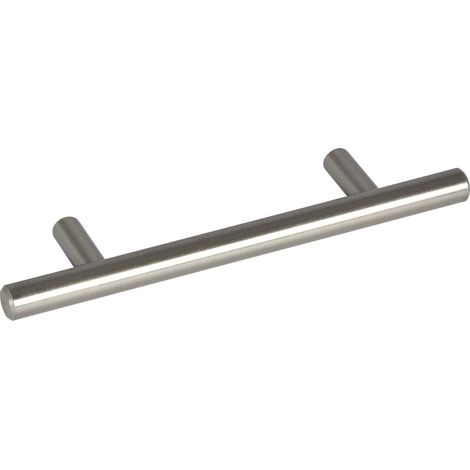 Sun-Chain Griff Senna LA 96mm - Griffe für Küchenschränke - Schrankgriffe Barrel Breite 160mm, Stahl Edelstahl Effekt