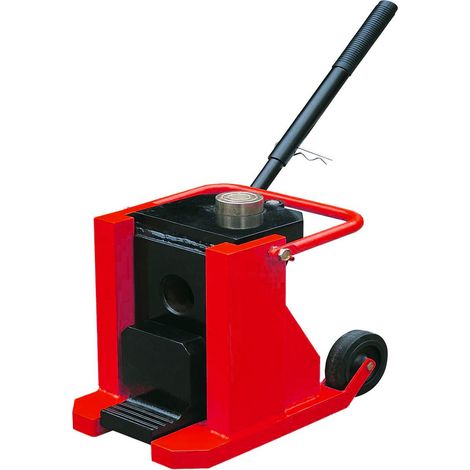 Cric de levage machines 15 tonnes - 20 tonnes en charge statique - Hauteur de levage 140 mm MW Tools HMKA15