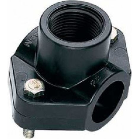 TORO Collier de prise en charge SAB Filetage BSP - Ø25 x 3/4" Renforcement INOX 654