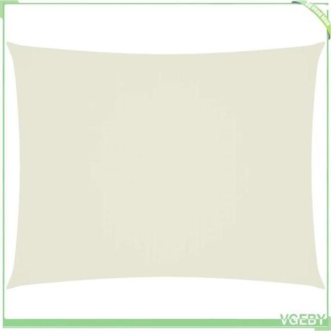 Voile de parasol - FAF EICY - 135219 - Rectangulaire 5x6 m - Tissu Oxford enduit PU - Protection UV, étanche (1/5)