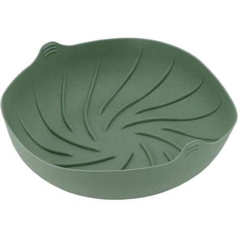 Doublure en silicone pour friteuse, résistante à la chaleur, panier à friteuse rond réutilisable, casserole en silicone pour la cuisine domestique (1/5)