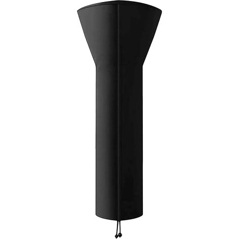 Housse de protection imperméable, anti-poussière et résistante aux UV pour chauffage de jardin sur pied, avec sac de rangement pour la maison et l'extérieur. (1/5)