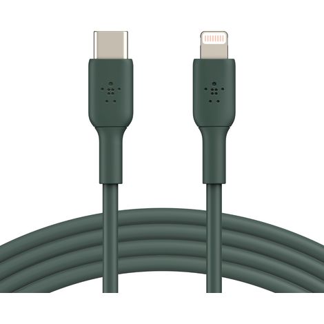 Belkin Cable USB-C a Lightning Negro 2 metros 60 W (1/5)