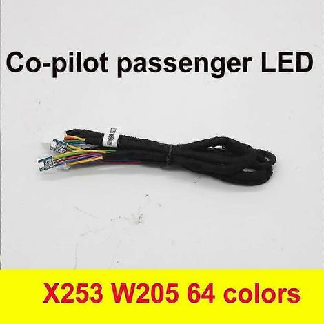 Accessoires pour module d'éclairage d'ambiance LED W205 X253 W213 : câbles de connexion pour ampoule LED de remplacement d'éclairage d'ambiance de bouche d'aération Mercedes-Benz éclairage de véhicul (1/5)