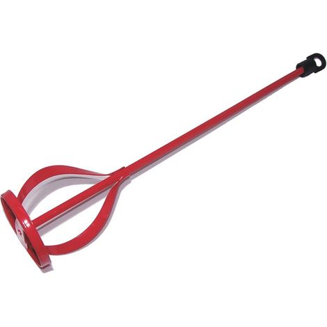 Mélangeur peinture 400 mm – Métal robuste – Emmanchement hexagonal – Pour mélanger peinture, plâtre, mortier – Achat Utile