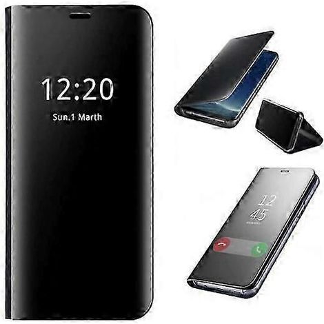Étui promotionnel Samsung Galaxy S21 Ultra Clear View avec fonction tactile noir