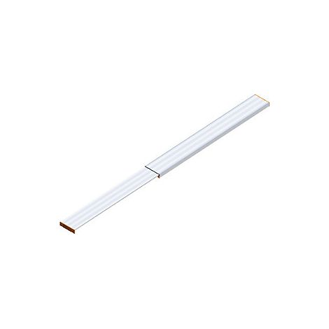 Pasarela telescópica de aluminio  carga máx 150 kg  longitud