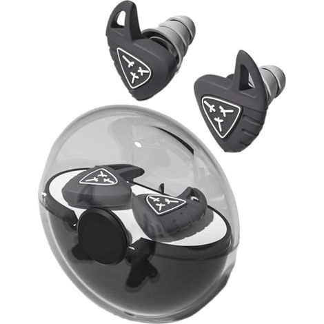 Tappi per le orecchie per dormire,riduzione del rumore in silicone,tappi per le orecchie riutilizzabili per un sonno confortevole (1/5)