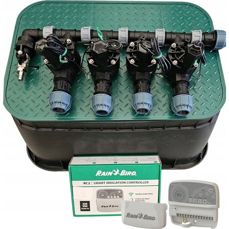 Kit Rain Bird a 4 sezioni: collettore con compressore, RC2, coppa, PE 25 (1/5)