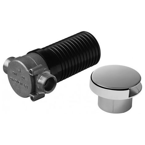 Interrupteur de tube UP, type A2, chromé 3/4Z
