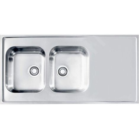 Alveus Classic Pro - Évier 120x60 cm, inox 1130474 (1/3)