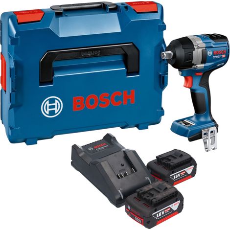 Bosch 06019L9001 GDS 18V-750 C Visseuse à percussion sans fil - sans batterie - sans chargeur + L-BOXX 136 (1/5)
