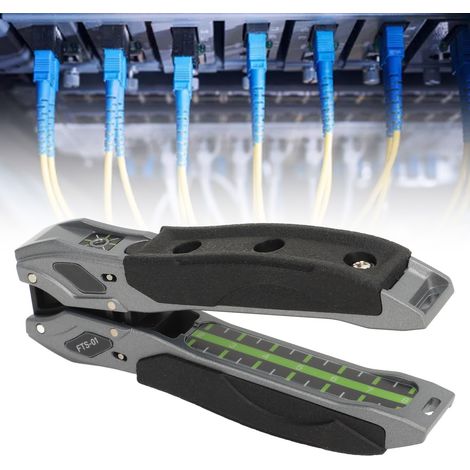 Pince à dénuder pour fibres optiques FTS-01 pour câbles de descente en forme de papillon de 2 à 3 mm (1/5)