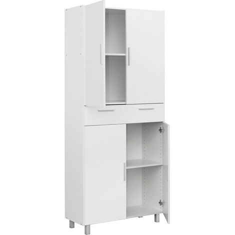Meuble de cuisine d'appoint Perti Blanc 81x188 cm (1/5)