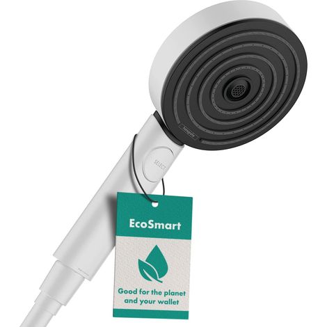 Hansgrohe Pulsify Select - Doccetta Relaxation 105, 3 getti, EcoSmart, bianco opaco 24111700 (1/5)