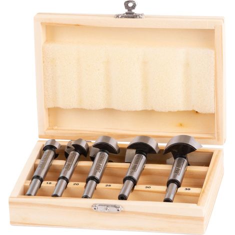 Satz Forstnerbohrer Strend Pro FS056, 5-teilig, 15-35 mm
