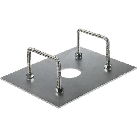 900CP-BR - Plaque d'ancrage avec pinces Clé Automatisation Cp-br Automatismes