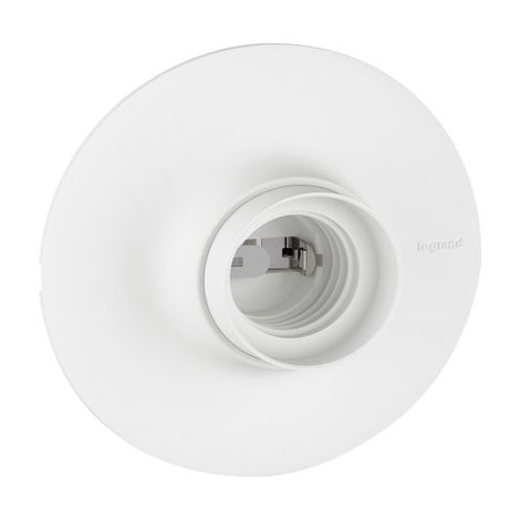 Legrand – Patère E27 Modulup – Boîtier de protection pour prise électrique – Tension 230V – Longueur 10cm – Pour espaces confinés