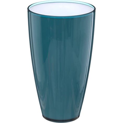 Verre 14 cm Collection Pastel bleu petrole