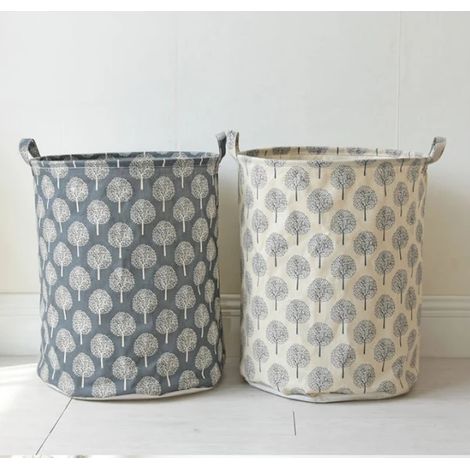 Panier de rangement pliable pour la maison, la chambre ou la buanderie, adapté aux espaces intérieurs et aux routines quotidiennes.-AquaForge (1/5)