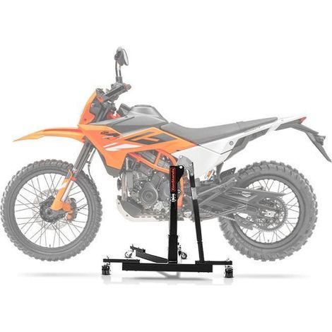 Hebe-Motorrad-Zentrale kompatibel mit KTM 125 / 390 Enduro R 2025 ConStands schwarz Power-Evo