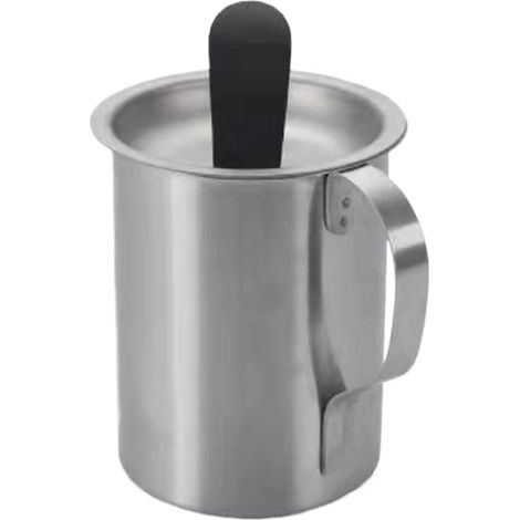 Pinceau pour emballer la grille – Récipient sauce barbecue, outil grille, accessoire pinceau inclus  Grilles pratiques sauces marinées, gadget - (1/5)