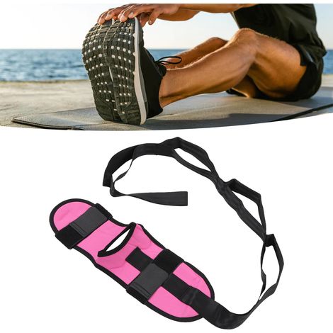 Fuß- und Beinrehabilitations-Dehnband – Elastisches Muskeldehnband – Hohe Elastizität und hoher Tragekomfort – Rosarot (1/5)
