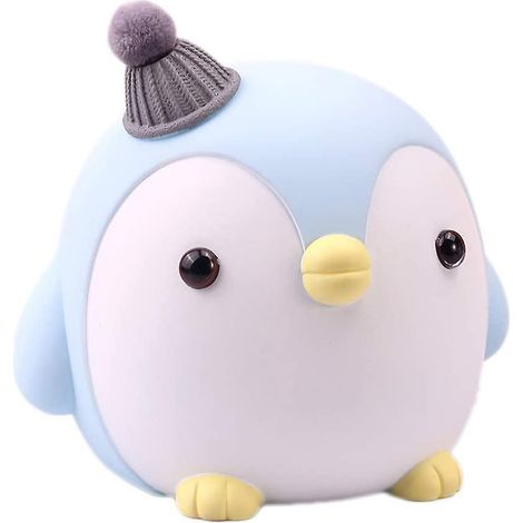 Tirelire pour enfants en forme de pingouin, sur le thème de l'automne, pour la décoration intérieure des adultes. (1/2)