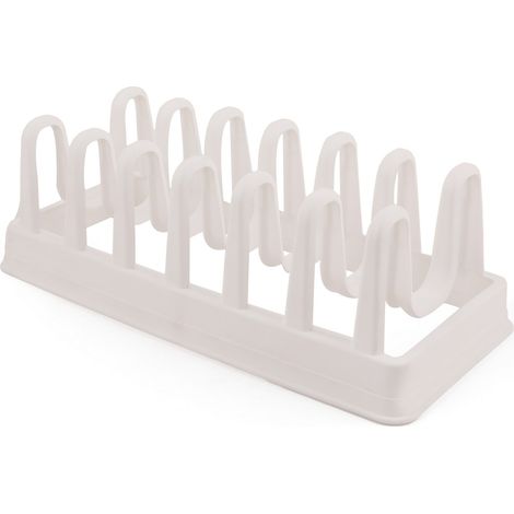 Soporte para tapa de olla, ayudante de cocina Holder Blanco (1/2)