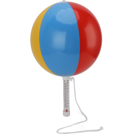 Floating Pool Thermometer Creative Balloon Shape Easy Read Swimming Pool Thermometer for Spa Hot Tub Fish Pond