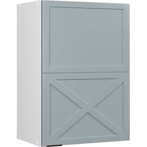 Pensile da cucina Fame-Line, Blu-grigio chiaro, 50 cm, Vicco